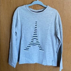 Jacadi Eiffel Tower long sleeve t-shirt